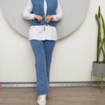 ست ۳ تیکه کت و شلوار و شومیز (پک 3 عددی)