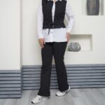 ست ۳ تیکه کت و شلوار و شومیز (پک 3 عددی)