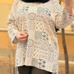 تونیک مانتویی طرح دار (پک 3 عددی)