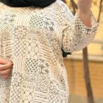 تونیک مانتویی طرح دار (پک 3 عددی)