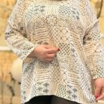 تونیک مانتویی طرح دار (پک 3 عددی)