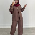 ست مانتو شلوار هلما (پک 4 عددی)