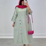 کفتانِ دکمه رنگی برکه (پک 4 عددی)